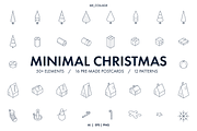 LIGHT MINIMAL CHRISTMAS, an Object Graphic by ME_COLLAGE (Thumbnail 1 of 13)