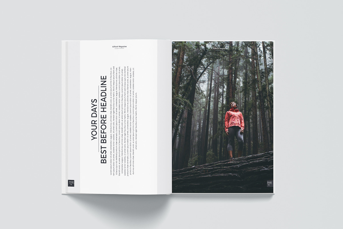 KIFLOCK Magazine | Word & InDesign, a Magazine Template by obidullah_01 (Photo 9 of 13)