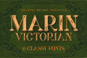 Marin - Victorian Font