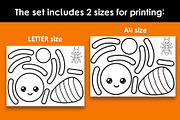 Cut and Glue Animals Worksheets, an Education Illustration by Ksenya Savva (Thumbnail 5 of 6)