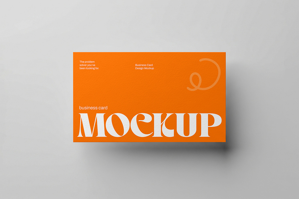 Business Card Mockup, an Advertising Mockup by PixelWink (Photo 3 of 3)