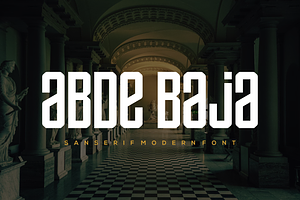 Abde Baja Font