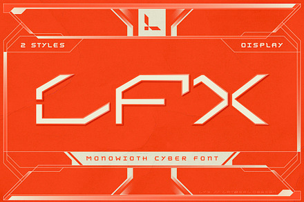 LFX - Cyber Font