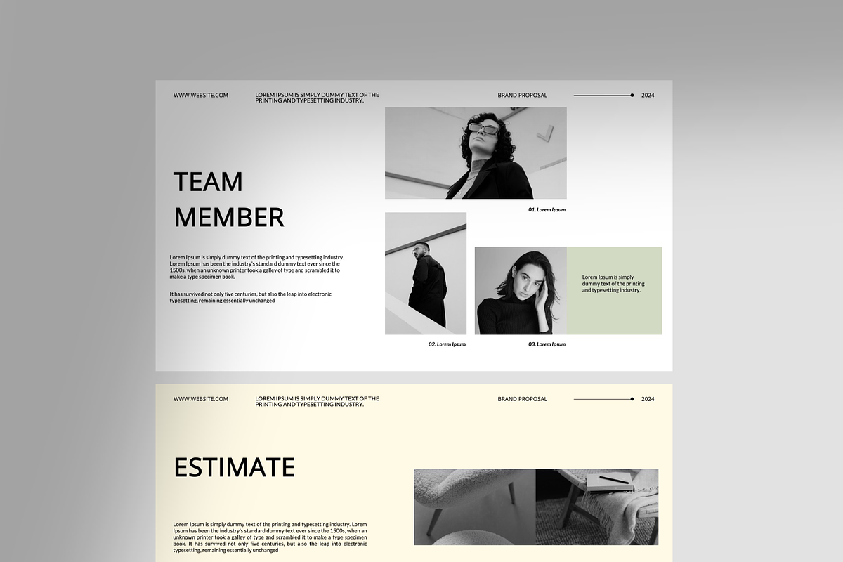 Brand Proposal Presentation Template, a Presentation Template by Spesifikstd (Photo 8 of 11)