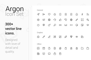 Argon 300+ Premium Vector Line Icons, an Outline Icon by iconland (Thumbnail 1 of 5)