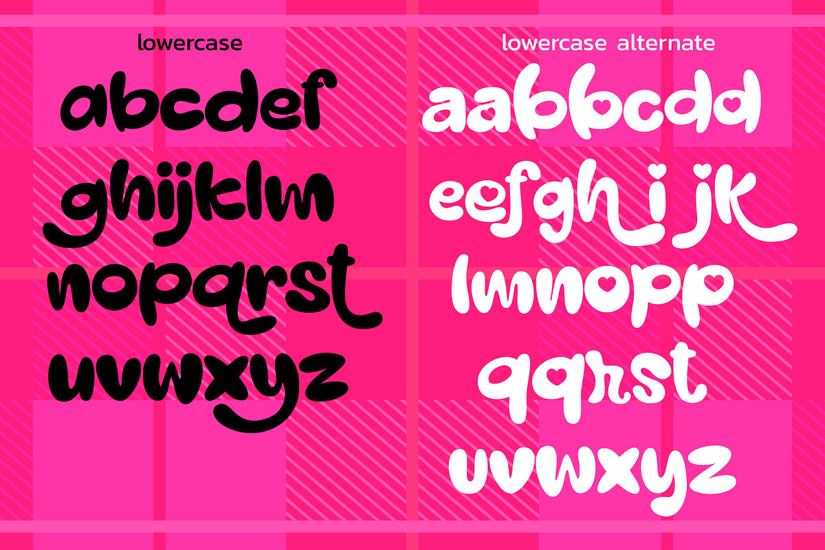 LoveXXBomb, a Sans Serif Font by BBtypeStudios (Photo 7 of 7)