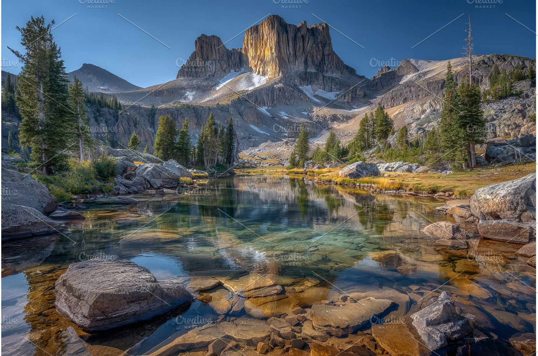 In Glacier National Park, Montana, a Nature Photo by ZinetroN
