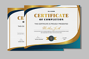 Modern Certificate Template, a Stationery Template by MightyDesign (Thumbnail 3 of 6)