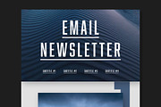 Email Newsletter Layout, an Email Template by tomsarraipodesign (Thumbnail 2 of 2)