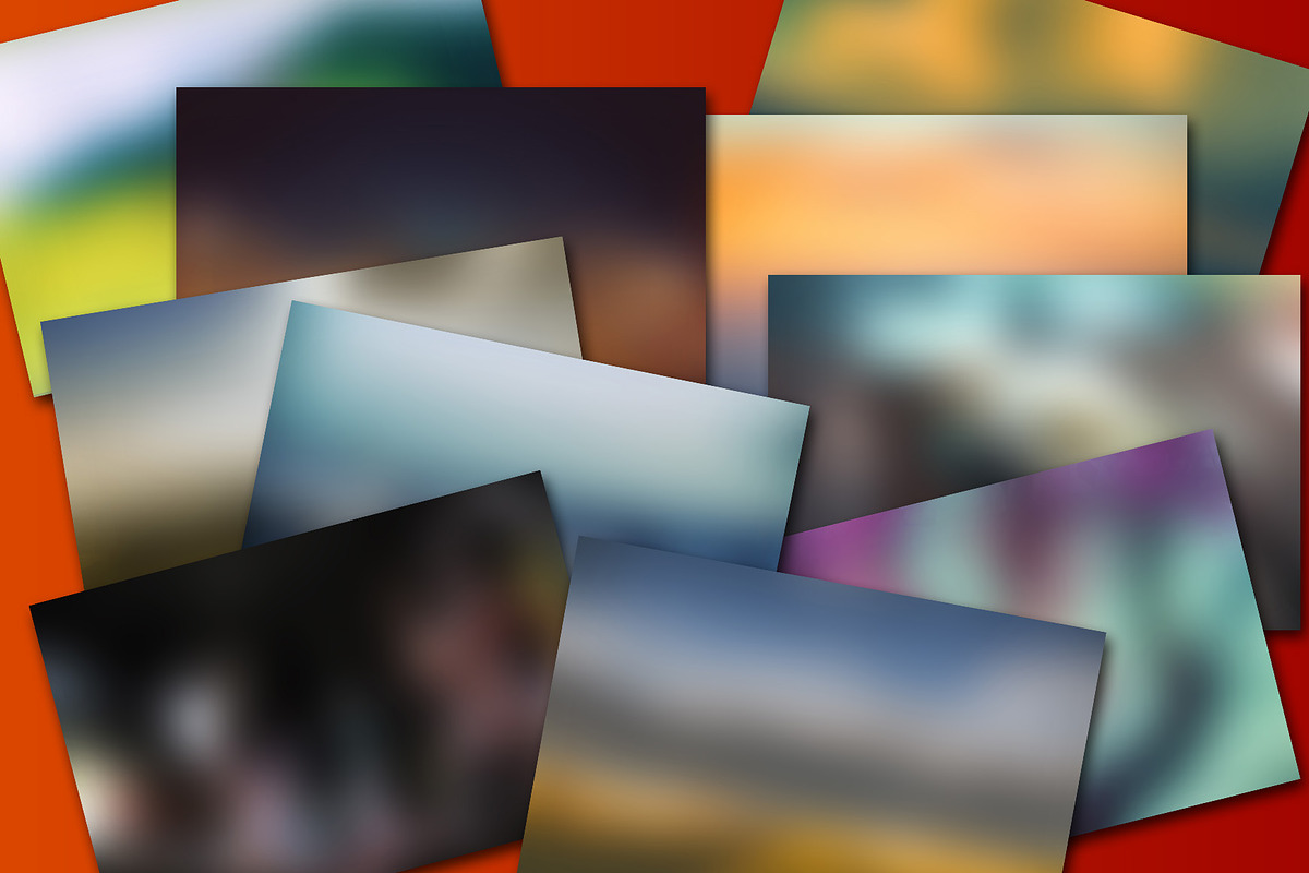 10 Blurred Backgrounds preview 3