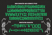 Maligoth Horror Fonts, a Sans Serif Font by 24Design Studios (Thumbnail 8 of 9)