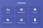 Banking. ui kit, an App Template by alievimrax (Thumbnail 2 of 6)