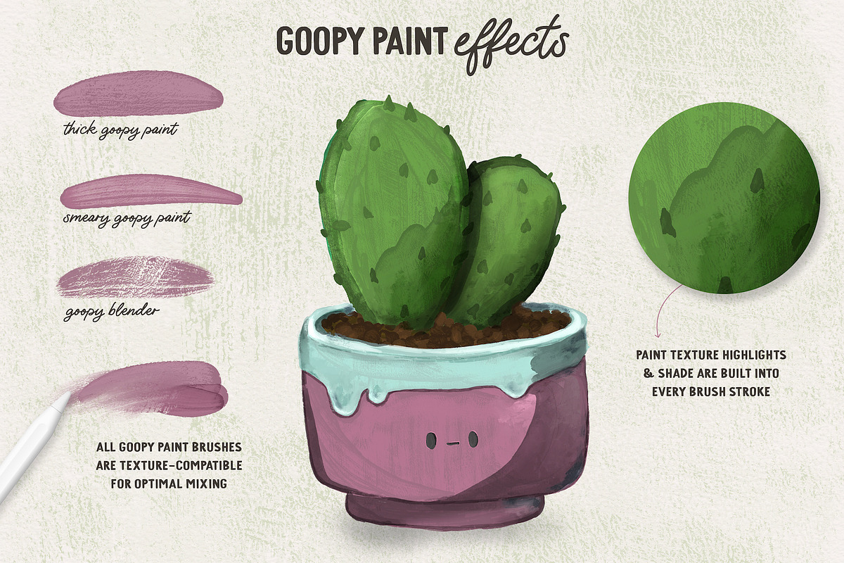 Mess Makers: Mixed Media Brushes, a Brush Add-On by Wooly Pronto (Photo 2 of 11)