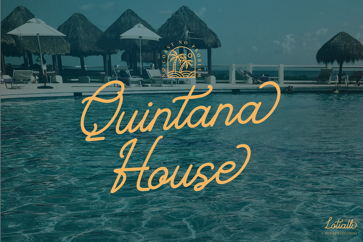 Lotialli | Monoline Script Font, a Script Font by Denustudios (Photo 4 of 15)