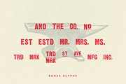 Anvil - Woodblock Display Font, a Font by Union Type & Texture (Thumbnail 6 of 9)