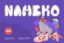 Nameko || Modern Playful Handwritten
