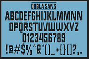 Dobla Sans | Industrial Font, a Sans Serif Font by Jolicia Type (Thumbnail 9 of 14)