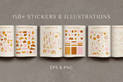 Aesthetic Planner & Calendar, a Stationery Template by Anatartan Design (Thumbnail 27 of 27)