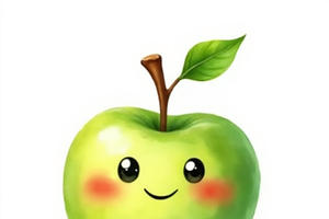Cute Fruits Clipart Bundle
