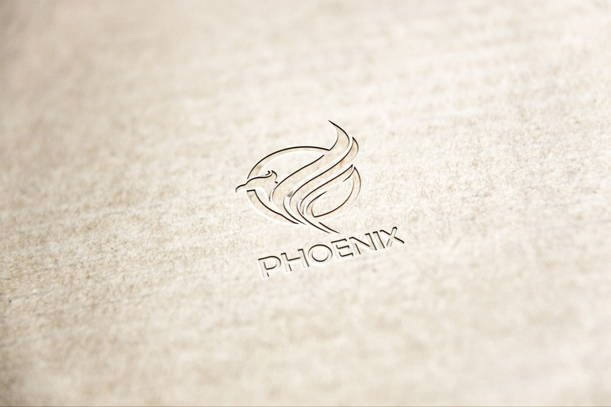 Phoenix Bird Logo Template, a Branding & Logo Template by Raj Shop (Photo 2 of 3)