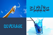 Dynamic Drips – Liquid Display Font, a Font by PutraCetol Studio (Thumbnail 10 of 11)