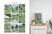 People and dogs in park illustration, a Person Illustration by LyubovZaytseva (Thumbnail 19 of 22)