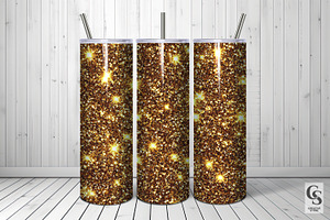 Sparkling Gold Glitter Digital Paper