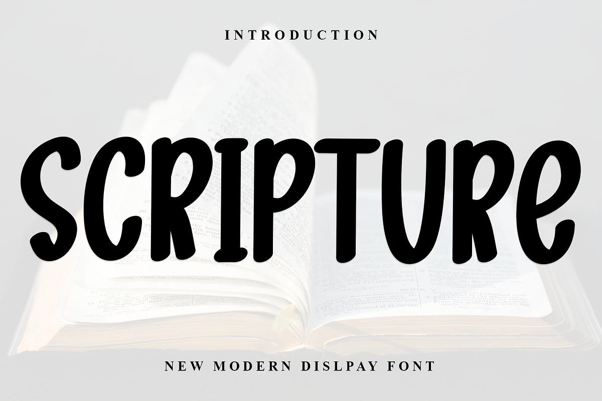 Scripture, a Serif Font by InermediaSTUDIO (Photo 1 of 8)