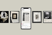 Aesthetic Paper Mockup IG templates, a Social Media Template by Studio Suvelle (Thumbnail 7 of 9)