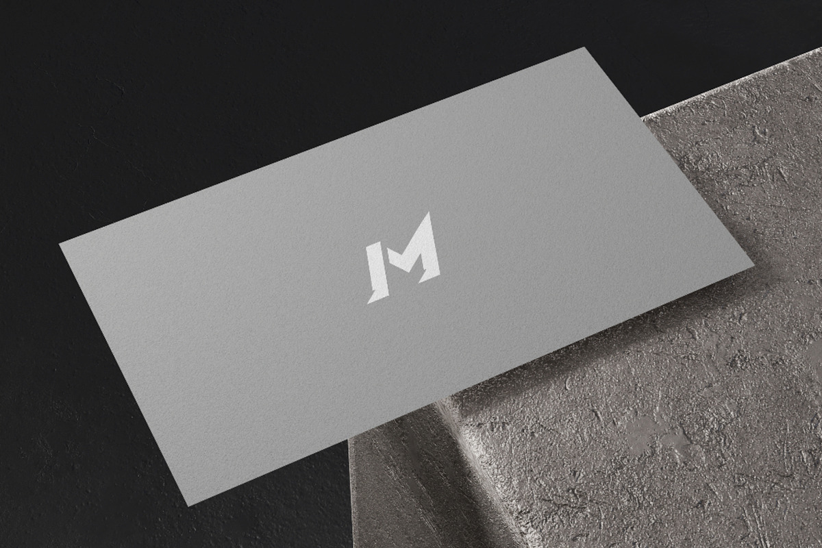 Bold Letter M Monogram Logo Template, a Branding & Logo Template by odyste (Photo 4 of 4)