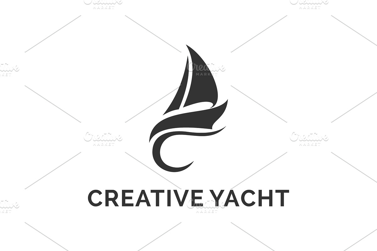 Creative Yacht Boat Logo Design, a Branding & Logo Template by yanuart