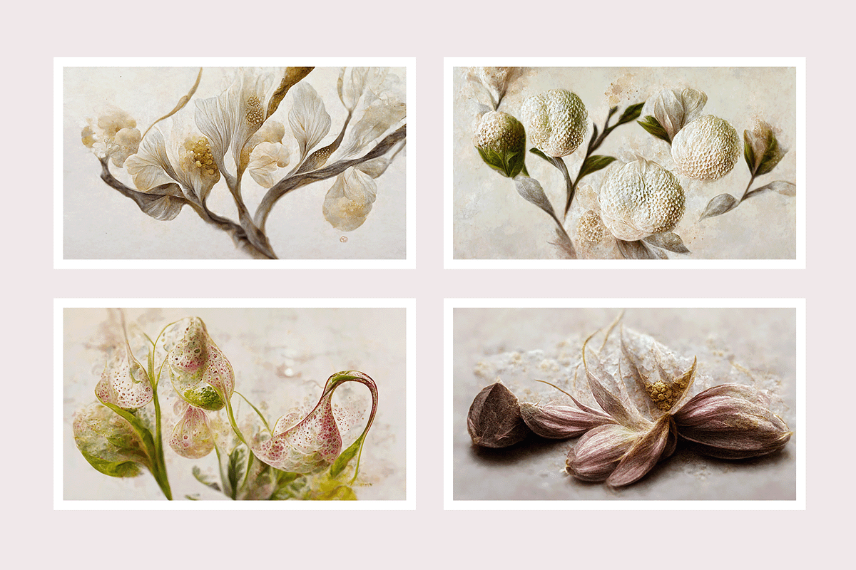 Deli (2) Collection · Textured Bloom, a Decorative Illustration by milatovar (Photo 3 of 16)