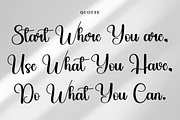 Thick Line, a Handwritten Font by FreshTypeINK (Thumbnail 2 of 8)