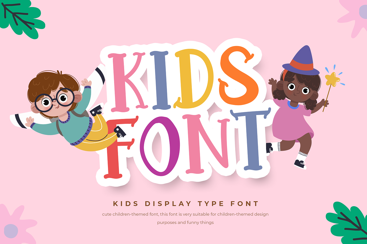 Kids Fun Display Type, a Handwritten Font by RT Studio (Photo 1 of 11)