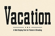 Vacation, a Serif Font by Wow Magic (Thumbnail 3 of 9)