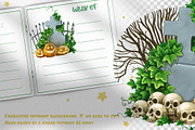Halloween decorations with pumpkins, an Object Illustration by Azuzlikus (Thumbnail 2 of 4)