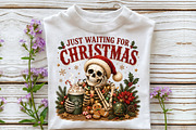 Funny Skeleton Christmas Png, a Seasonal Illustration by Sublimation Artist (Thumbnail 3 of 9)