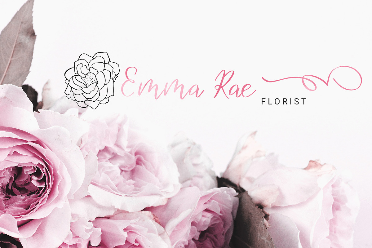 Birdy Roses | Script font + Swashes preview 3