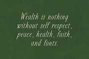 Garden State, a Serif Font by Bruised Goods (Thumbnail 3 of 15)