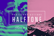 Halftone Mono & Duo Colors, an Action Add-On by IRCF (Thumbnail 1 of 9)