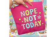 Nope Not Today PNG Doodles Png, an Illustration by Designking (Thumbnail 4 of 4)