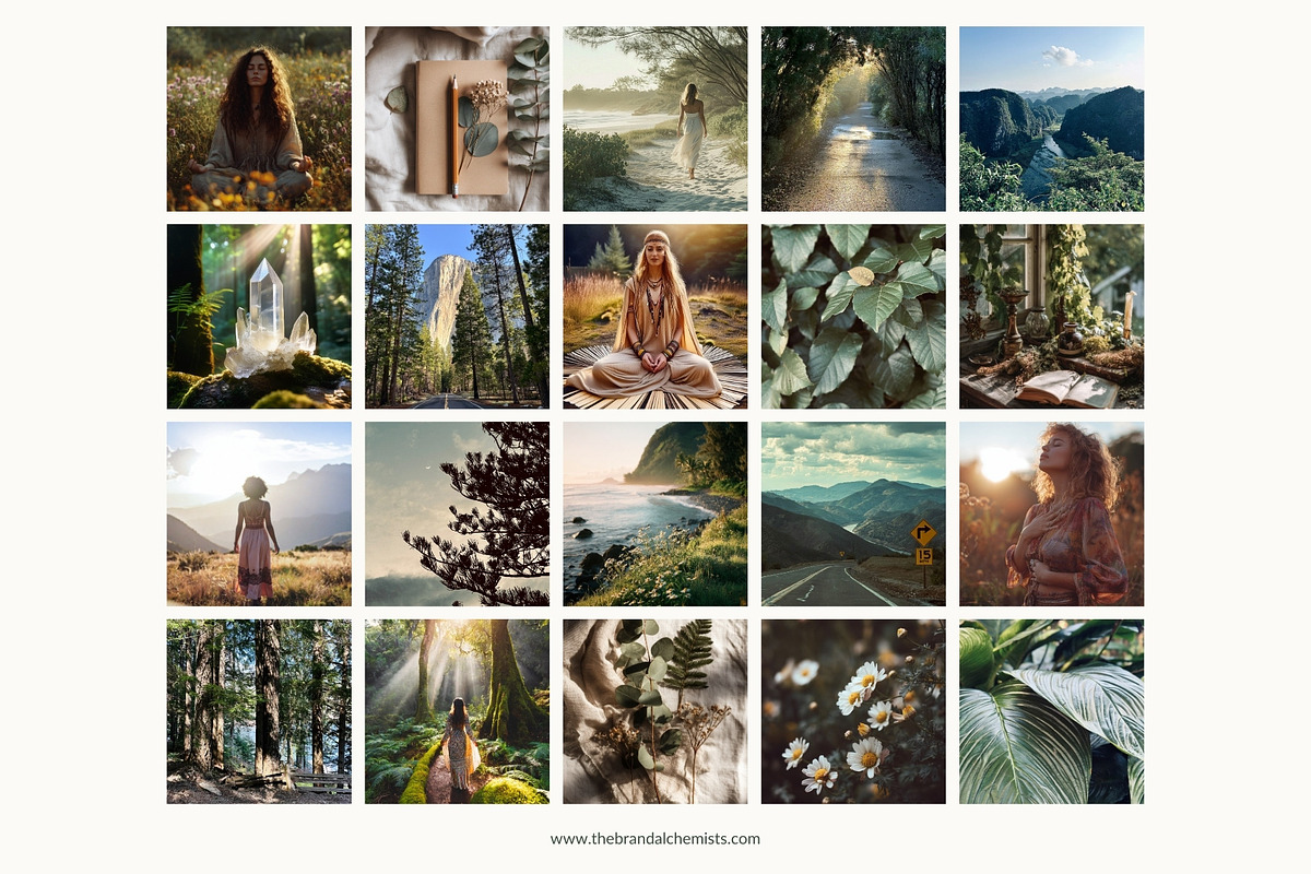 Mother Earth Brand Kit + Stock Images preview 5