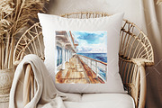 Cruise Summer Vacation Clipart, an Illustration by OK Design (Thumbnail 6 of 6)