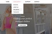Fashion Chic Tumblr Theme, a Websites & App Template by Themelantic (Thumbnail 2 of 5)