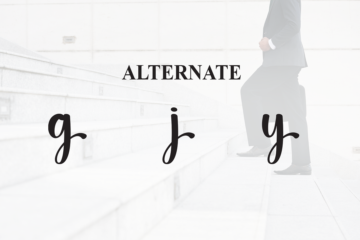 Rushing | Script Font, a Handwritten Font by Scratchones (Photo 8 of 9)