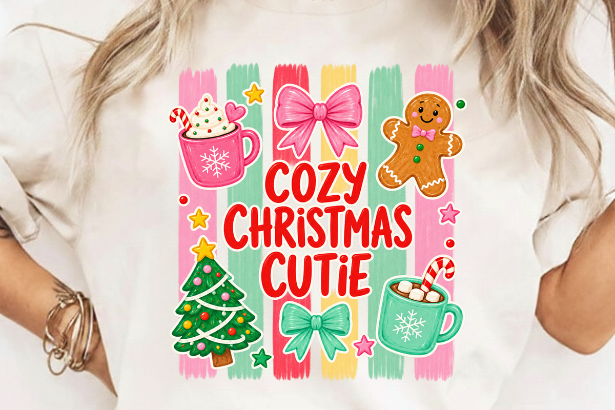 Striped Cozy Christmas Cutie PNG, a Seasonal Illustration by Design Art (Photo 4 of 4)