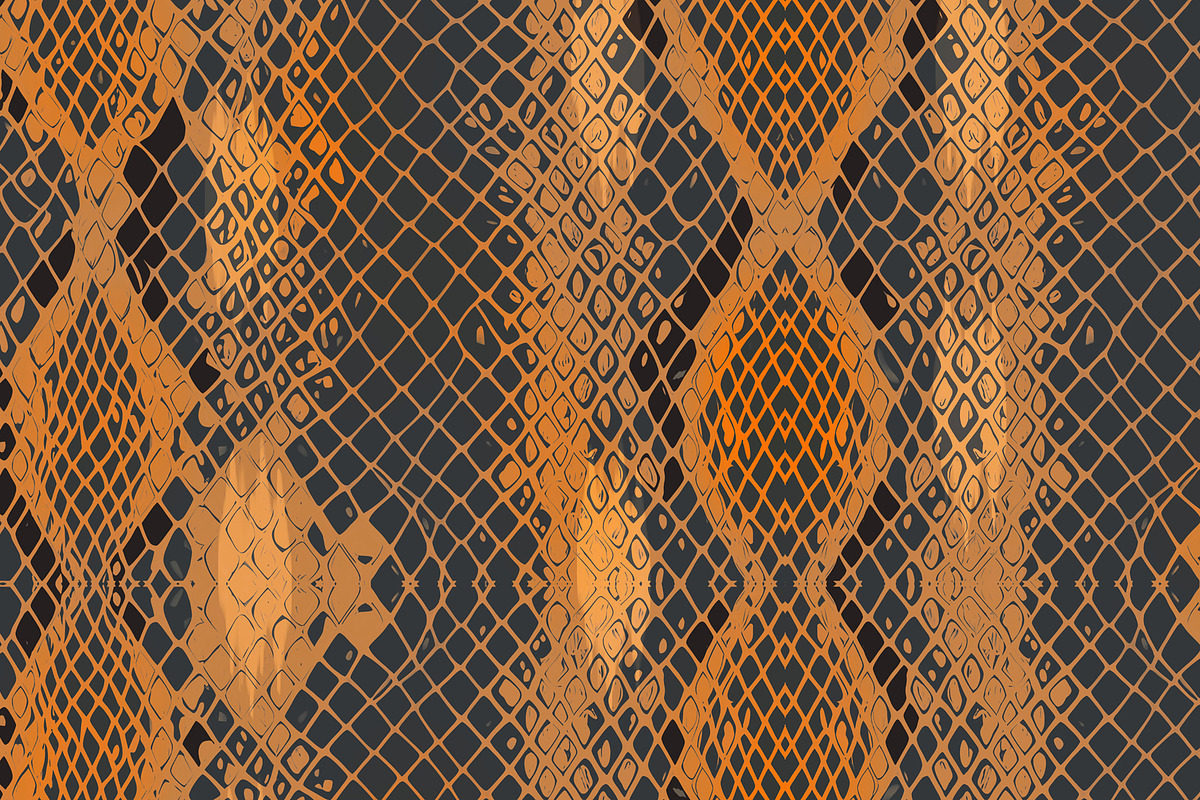 Brown Snake Skin Seamless Repeat, a Pattern Graphic by Sharon Schwalbe (Photo 6 of 7)