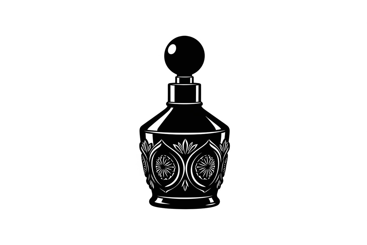 Vintage Perfume Bottle Bundle, an Illustration by Creativeshirt (Photo 11 of 31)
