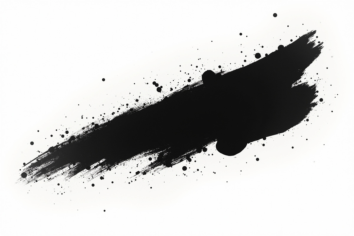 Abstract Paint Stroke Set, an Illustration by musafir_fashion (Photo 8 of 23)
