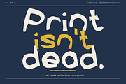 Jot — a Hand-Made Display Font, a Handwritten Font by Lettra Studio (Thumbnail 5 of 13)